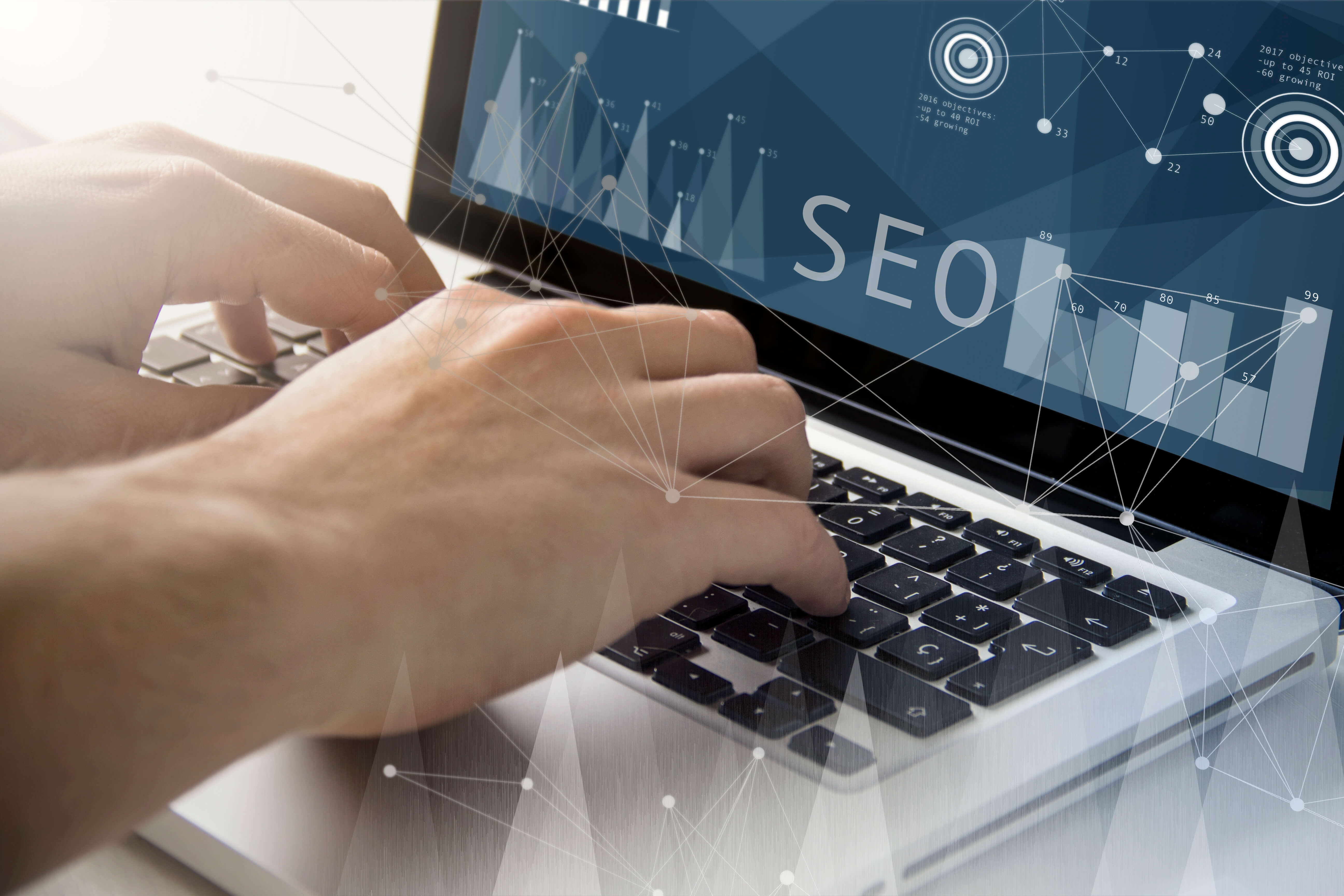 SEO helping a pool builder.